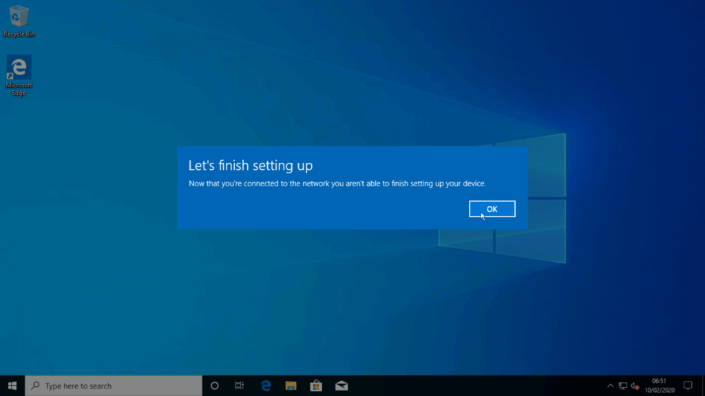 How to install Windows 10 step 30