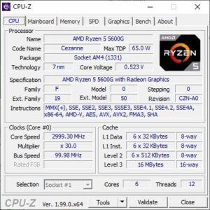 Ryzen 5 5600G PC